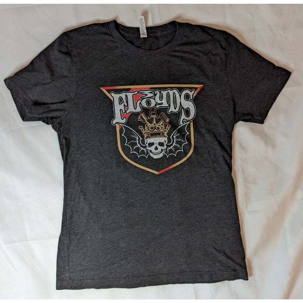 Floyds Skull & Crown Graphic Tee Size Med Bella + Canvas T-Shirt